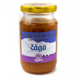EPAM čága – medový elixír Epam Balení produktu EPAM čága – medový elixír Epam, zajišťuje optimální činnost jater a střevního traktu.