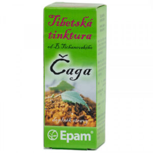 Čaga – Inonotus obliquus (Rezavec šikmý) – tinktura Epam Balení produktu Čaga – Inonotus obliquus (Rezavec šikmý) – tinktura Epam, 50 ml, výtažek z Rezavce šikmého s obsahem biologicky aktivních látek.