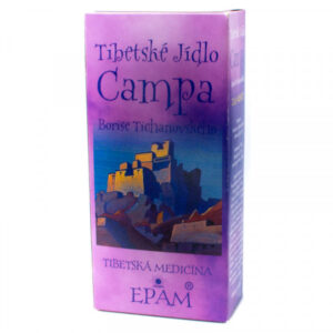 Tibetské jídlo Campa Epam 350 g Balení produktu Tibetské jídlo Campa Epam, 350 g, pro podporu jater, žlučníku a optimální hladinu cukru v krvi.