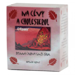 Na cévy a cholesterol – porcovaný čaj Epam Balení porcovaného čaje Epam Na cévy v nálevových sáčcích, pro podporu srdeční činnosti a pružnosti cév.