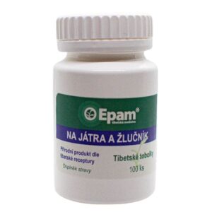 Na játra a žlučník – tobolky Epam Tobolky Epam Na játra a žlučník pro správnou funkci trávení a žlučových cest. Balení 100 ks.
