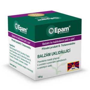 Balzám Uklidňující Kelímek Balzám Uklidňující EPAM, 100 g, uvolňující mast se santalem pro relaxaci svalů a zklidnění.